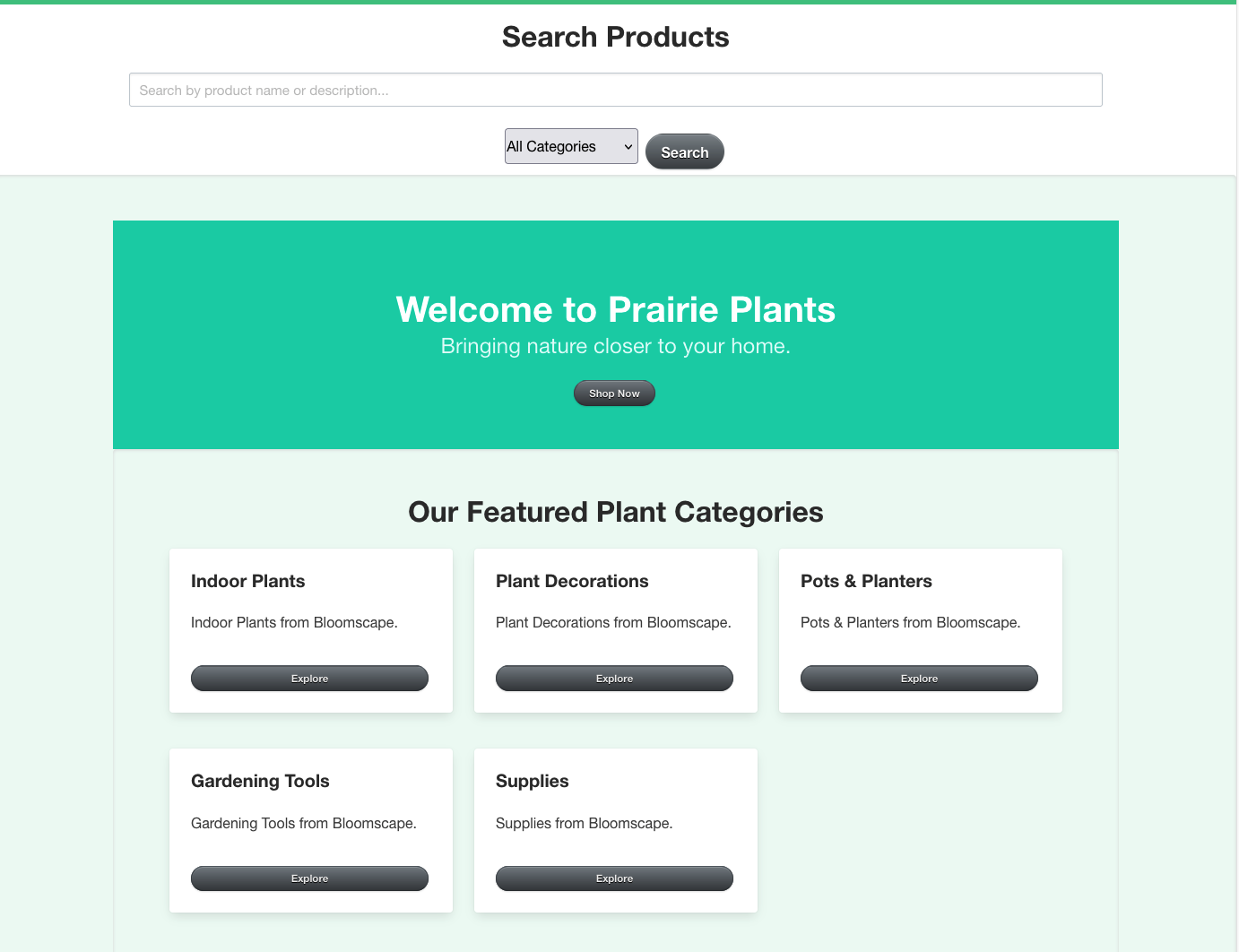 Prairie Plants