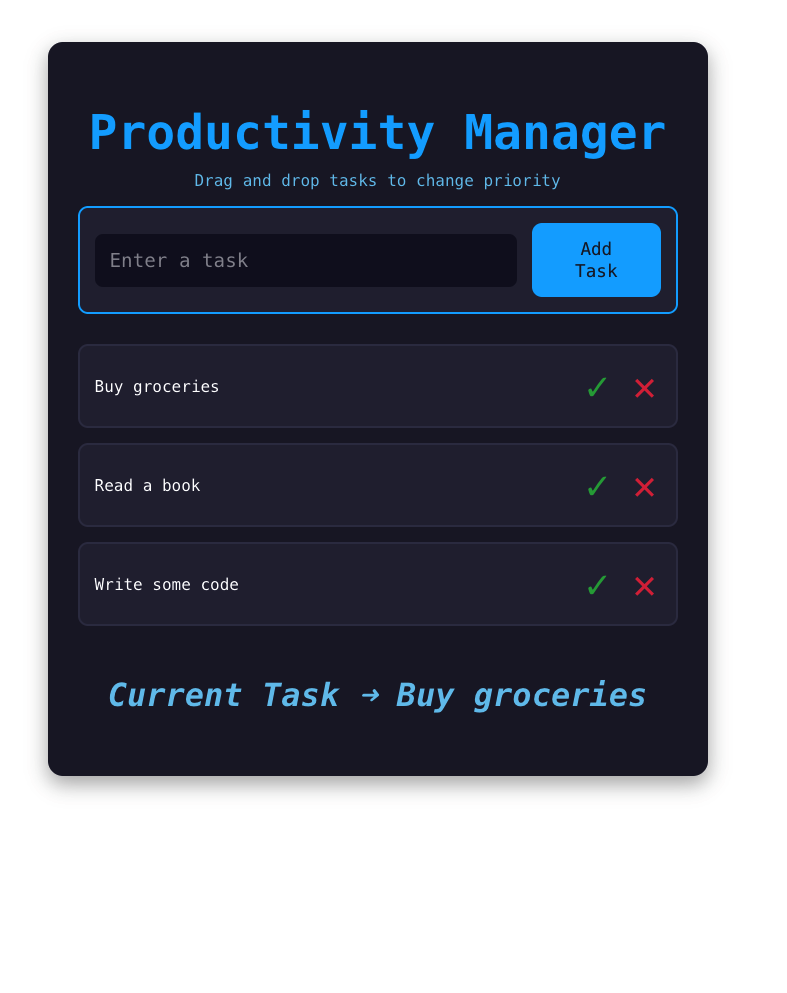 Productivity App